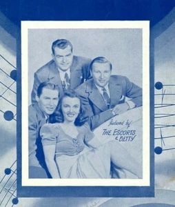 1941 Tief im Herzen von Texas Escorts & Betty Hershey Swander Noten Vintage - Bild 1 von 3