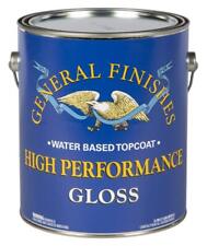 General Finishes High Performance Water Based Topcoat, 1 Gallon, Gloss