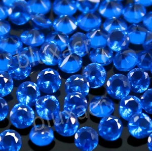 10 Pcs Lot Natural Violet Blue Tanzanite 1.80 MM Round Shape Calibrated Gemstone - Picture 1 of 5