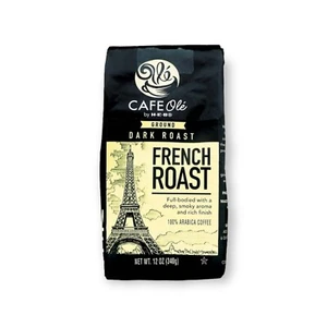French Roast Cafe Ole ground Dark roast coffee 12oz bag - Picture 1 of 1