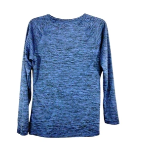 Top deportivo Climate Right by Cuddl Duds para mujer mediano azul agujeros para el pulgar manga larga - Imagen 1 de 5