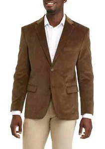 Saddlebred Corduroy Blazer Jacket Mens 40R Brown Professor Preppy Old Money - Picture 1 of 14