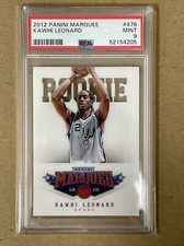 KAWHI LEONARD 2012-13 Panini Marquee Rookie RC PSA 9 - Mint  CLIPPERS