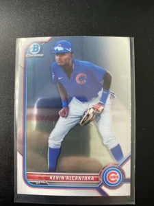 2022 Bowman Chrome Prospects #BCP31 Kevin Alcantara Cubs - Picture 1 of 2