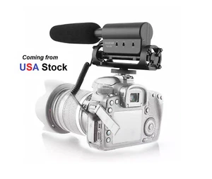 Takstar SGC-598 Escopeta Video Micrófono Cámara Entrevista Grabación Micrófono para DSLR - Imagen 1 de 16