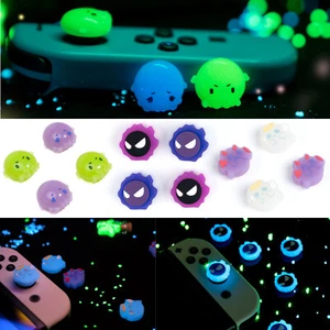 Tapas de agarre para pulgar luminosas para Nintendo Switch/OLED/PS4/PS5/NSPRO/XBOX 4 PIEZAS - Imagen 1 de 23