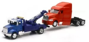 New Ray 1/43Peterbilt 335 Wrecker TowTruck w/Tractor Cab Color may vary NRY15053 - Picture 1 of 1