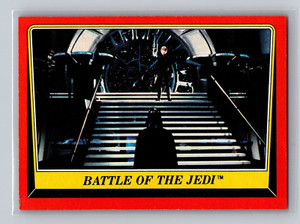 Topps Star Wars 1983 Return of the Jedi #119 Battle of the Jedi - Darth Vader