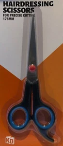 HAIRDRESSING SCISSORS, PRECISE HAIR CUTTING,175 MM, FOR THE HOME HAIRDRESSER,  - Bild 1 von 3