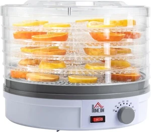 Deshidratador de alimentos Homcom 800-144V70 de 5 niveles - Imagen 1 de 4