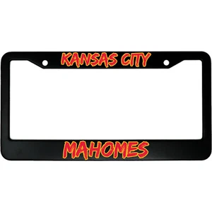 Mahomes Kansas City Superbowl 54 LIV Football Aluminum Car License Plate Frame - Picture 1 of 6