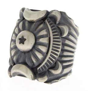 11.5 - Sterling Silver Ring By Navajo Artist Delbert Gordon - Picture 1 of 4