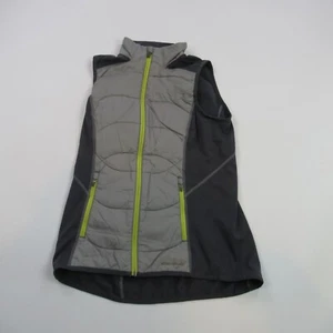 Eddie Bauer Vest Womens Small Sleeveless Full Zip Outdoor Gray Softshell - Picture 1 of 8