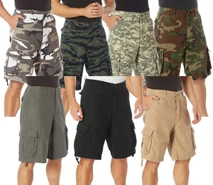 Rothco Vintage Infantry Cargo Utility Shorts - Picture 1 of 39