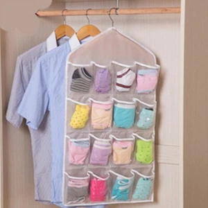 Organizer 16 Bag Hq Shoe Door Clear Rack Storage 2017 Hanging Hanger Pockets - Picture 1 of 12