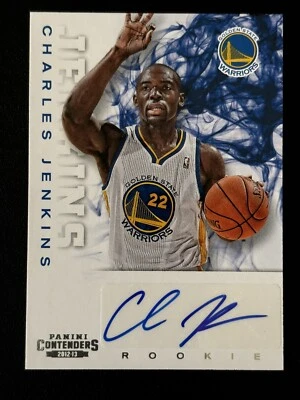 2012-13 Panini Contenders Charles Jenkins Autograph Rookie Card 🔥🔥🔥 - Image 1 of 4