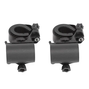 2 Stück Stockhalter für Rollstuhlantrieb Rollator Gehwagen 360 Grad Drehung - Bild 1 von 12