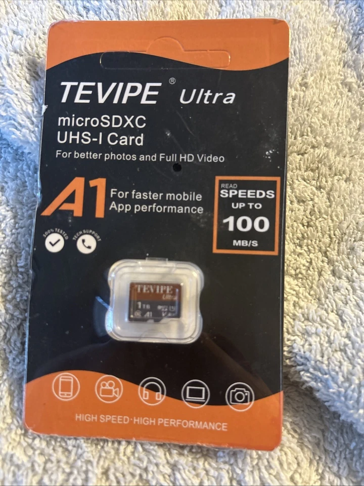 TEVIPE Ultra - 1 TB MicroSDXC A1 UHS-I - Image 1 of 2