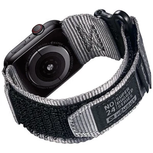 Compatible With Apple Watch Band Super Rugged Nylon Sports Strap With Woven Loop - Picture 1 of 38