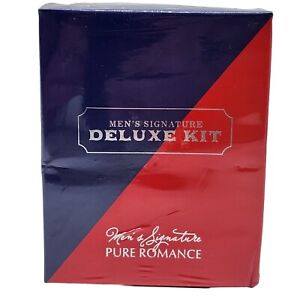 Pure Romance Men’s Signature Deluxe Kit Gift Set Bundle Collection Body Products