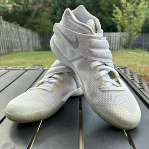 Nike Kyrie 2 Speckle 2016 Youth Size 6.5 White Gray Sneakers Shoes - Picture 1 of 12