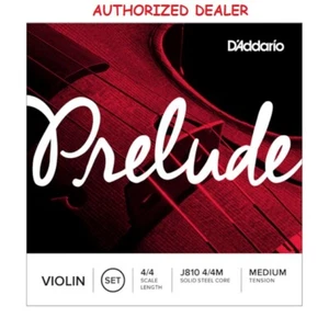DAddario Prelude Violin Strings Set J810 4/4 M Medium - Picture 1 of 15