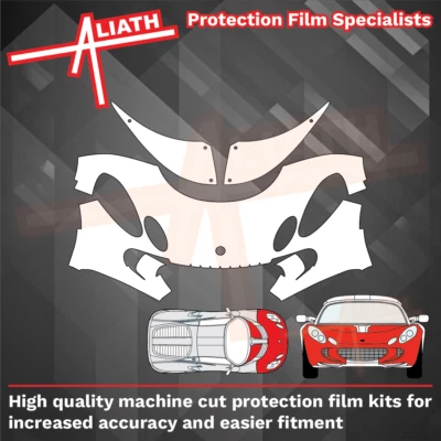 Se adapta a Lotus Exige S2 2004-2011 Nariz delantera Protector de astillas de piedra Película de protección de pintura - Imagen 1 de 4