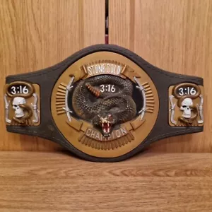 Stone Cold Steve Austin 1999 Jakks Pacific WWF Toy Title Belt WWE - Bild 1 von 6