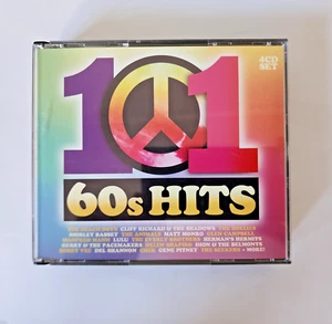 101 60s Hits 4 CD Music Box Set Inc. Beach Boys The Hollies Cher Cliff Richard - Picture 1 of 10