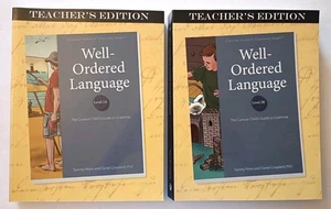 Well-Ordered Language 2A 2B Teacher's Edition Books Classical Academic Press Set - Picture 1 of 2