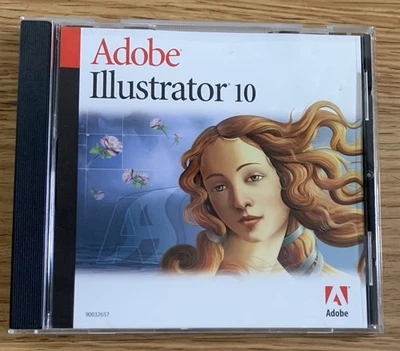 Adobe Illustrator 10 Mac CD Vintage with Serial Number - Image 1 of 4