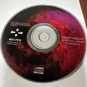 David Wright - Live At The London Planetarium CD  1996 AD Music **CD Only** - Picture 1 of 2