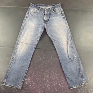 Vintage Rustler Jeans Herren 32x32 Straight Faded Worn In Distressed Acid Wash Stone - Bild 1 von 10