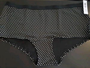 SOMA XL Cotton Modal Tailored Boyshort Thoughtful Dot NEW W TAG - Picture 1 of 7