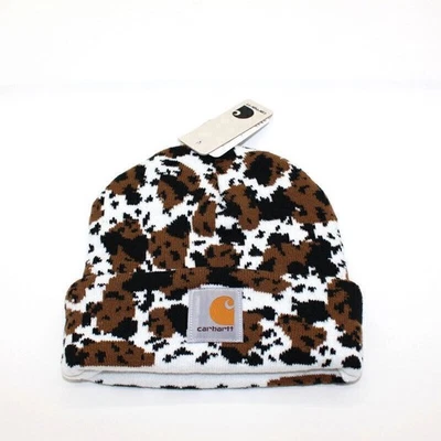 男女通用亚克力手表帽子牛豆冬季针织帽正品男式女士A18 — 第 1/4 张图片