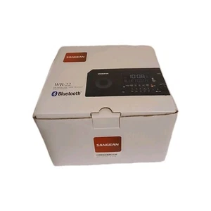Sangean WR-22WL AM/FM,RDS/Bluetooth/USB Table,Top Digital Tuning Receiver-sw1 - Picture 1 of 7