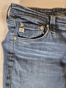 AG Adriano Goldschmied Prima Ankle Jeans 28R Cigarette Frayed Hem Stretch Denim  - Bild 1 von 24