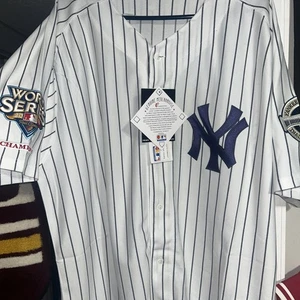 New York Yankees #52 2009 Inaugural World Series Majestic Jersey SZ 56 MWT - Picture 1 of 10
