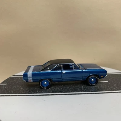 Johnny Lightning Muscle Cars USA 1969 Dodge Dart Swinger 340 Blue/Black 1:64 NM - Image 1 of 4