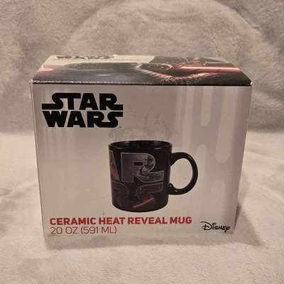 Star Wars Ceramic Heat Reveal Mug 20 Oz Disney Darth Vader Coffee Cup - Image 1 of 4