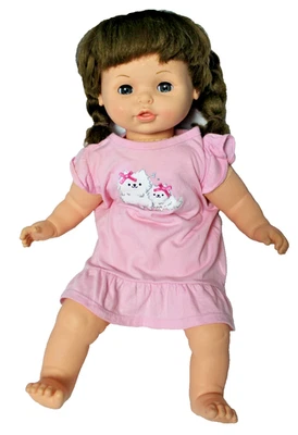 HORSMAN 22 «BABY DOLL винтажный 1984 каштановые волосы карие глаза сна плачет при встряхивании - Изображение 1 из 4