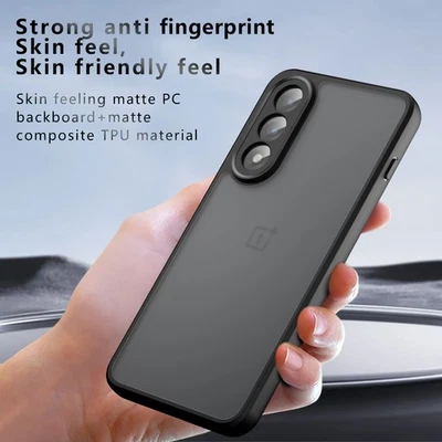 For OnePlus Nord 5, Shockproof Translucent Acrylic Matte TPU Clear Cover Case - Image 1 of 4