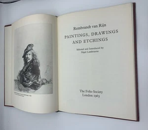 REMBRANDT By Folio Society 1963 - Picture 1 of 23