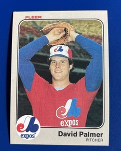 1983 Fleer Baseball David Palmer Montreal Expos #291 - Picture 1 of 2