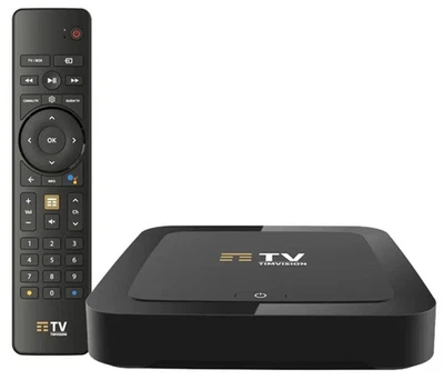 Tim Vision tim Box Sagemcom o Technicolor   Decoder dvb T2 android 4k - Immagine 1 di 3