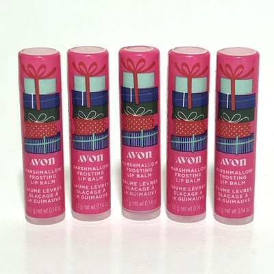 Avon Marshmallow Frosting Lip Balm Lot of 5 Sealed New Old Stock Discontinued - Image 1 of 2