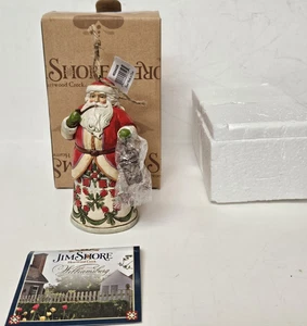 Jim Shore 2013 Williamsburg Damast Weihnachtsmann mit Laterne hängendes Ornament 4034426 - Bild 1 von 13