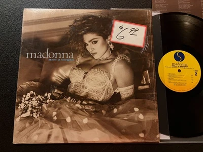 MADONNA Like A Virgin LP Sire 9 25157-1 Orig 1984 Specialty Press in SHRINK EX - Image 1 of 4