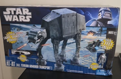 Star Wars Legacy Collection Imperial AT-AT w/ Speeder Bike & Driver BOX DAMAGE - Image 1 of 4