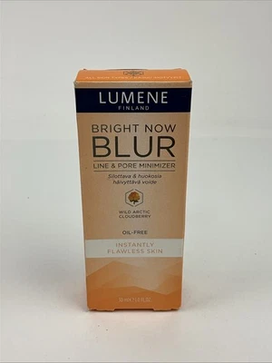 Lumene Bright Now Blur Line and Pore Minimizer Oil Free 1 Fl Oz Foto 1 de 4
